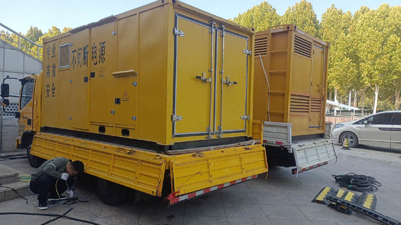 密云柴油发电机组和UPS电源配合使用时的注意事项